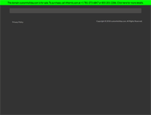Tablet Screenshot of customholiday.com